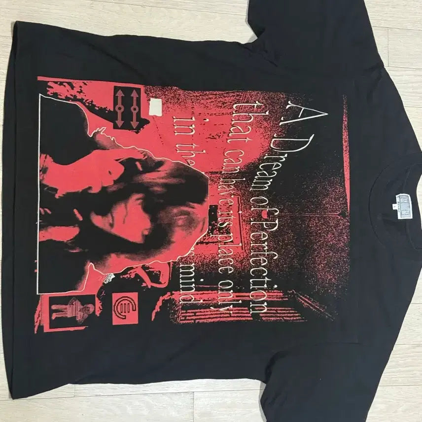 [BUNJANG] Carment Printing T-Shirt L / 카브엠트 프린팅 티셔츠 L