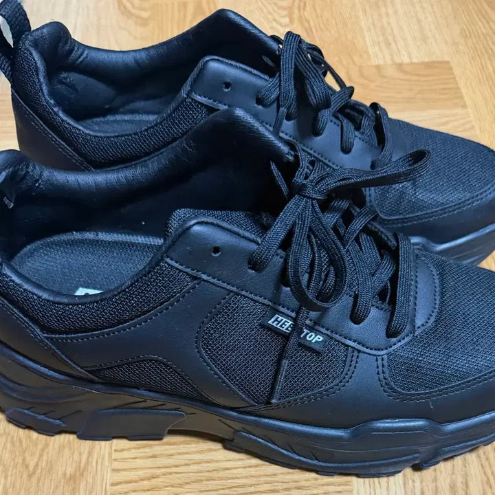 [BUNJANG] Hilltop 8cm Height-Increasing Sneakers (Black, Size 265) / 힐탑 키높이 8cm 운동화 265 사이즈
