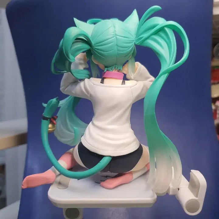 [BUNJANG] Desktop Cute Nekomimi Shirt Hatsune Miku Figure / 데스크탑 큐트 네코미미 셔츠 하츠네 미쿠 피규어