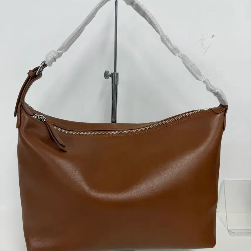 [BUNJANG] Mandarin Duck Shoulder Bag Brown Leather / 새제품) 만다나리덕 숄더백 브라운