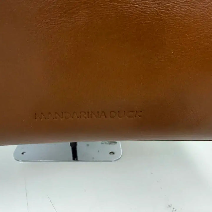 [BUNJANG] Mandarin Duck Shoulder Bag Brown Leather / 새제품) 만다나리덕 숄더백 브라운