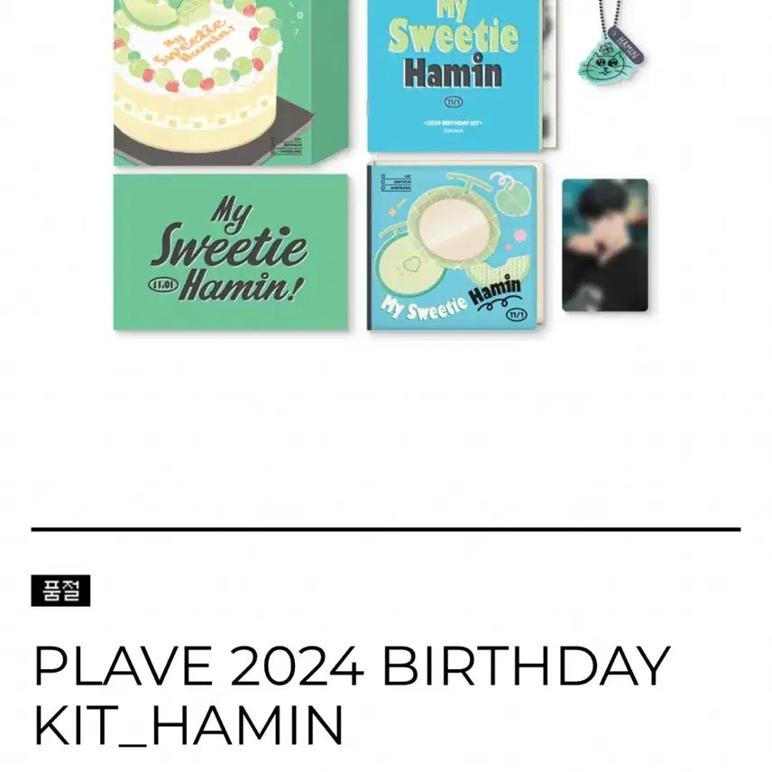 [BUNJANG] PLAVE Hamin 2024 Birthday Kit Unsealed / PLAVE 2024 하민 생일 키트 개봉 상품 양도