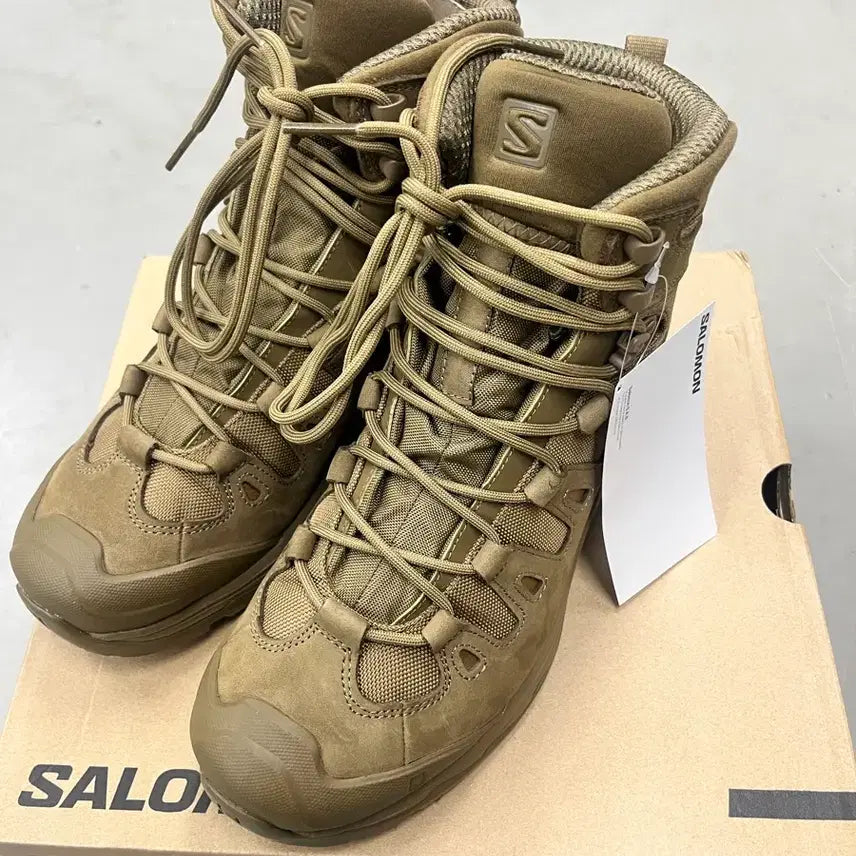 [BUNJANG] Salomon Quest 4D Forces 2 Gore-Tex Boots (275) / 살로몬 퀘스트4D FORCES 2 비고어텍스 275 택달린 새상품