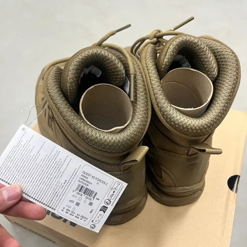 [BUNJANG] Salomon Quest 4D Forces 2 Gore-Tex Boots (275) / 살로몬 퀘스트4D FORCES 2 비고어텍스 275 택달린 새상품