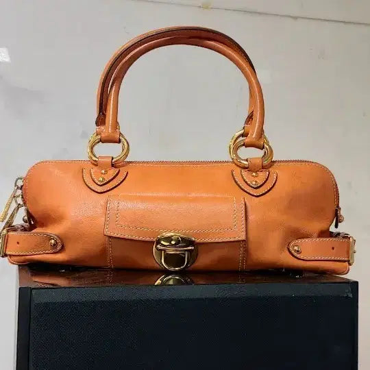 [BUNJANG] Marc Jacobs Orange Leather Shoulder Bag / 마크제이콥스 가방
