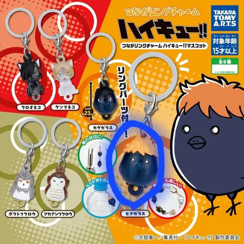 [BUNJANG] Haikyuu!! Animascot Mezushi Hinata (Sealed) / 하이큐 가챠 애니마스코트 메지루시 히나타(미개봉 새상품)