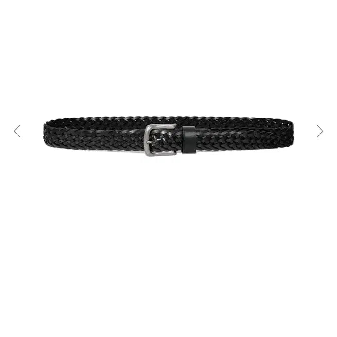 [BUNJANG] Glonny G Classic Braided Belt Black / 새상품 글로니 G 클래식 브레이드 벨트 블랙