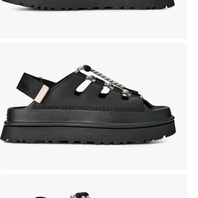 [BUNJANG] UGG Golden Glow Stopper Sandals Black / ugg 어그 골든글로우 스토퍼 샌들 블랙 220