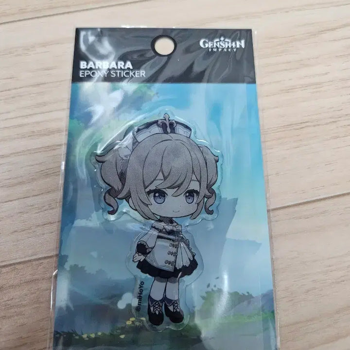 [BUNJANG] Genshin Impact Barbara Epoxy Sticker / 원신 바바라 에폭시 스티커