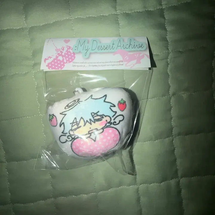 [BUNJANG] Gintama Sakata Gintoki Angel Cushion Keychain (Sealed) / 천사 긴토키 은혼 쿠션키링 양도합니다