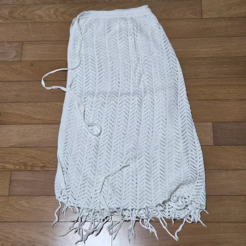 [BUNJANG] Knit Layered Wrap Skirt / 니트 레이어드 랩스커트