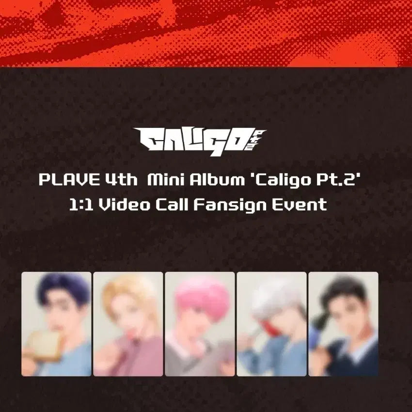[BUNJANG] PLAVE Kaligo 2 Buffs POB + Album Bundle Set / 플레이브 칼리고2 버프즈미공포+앨범