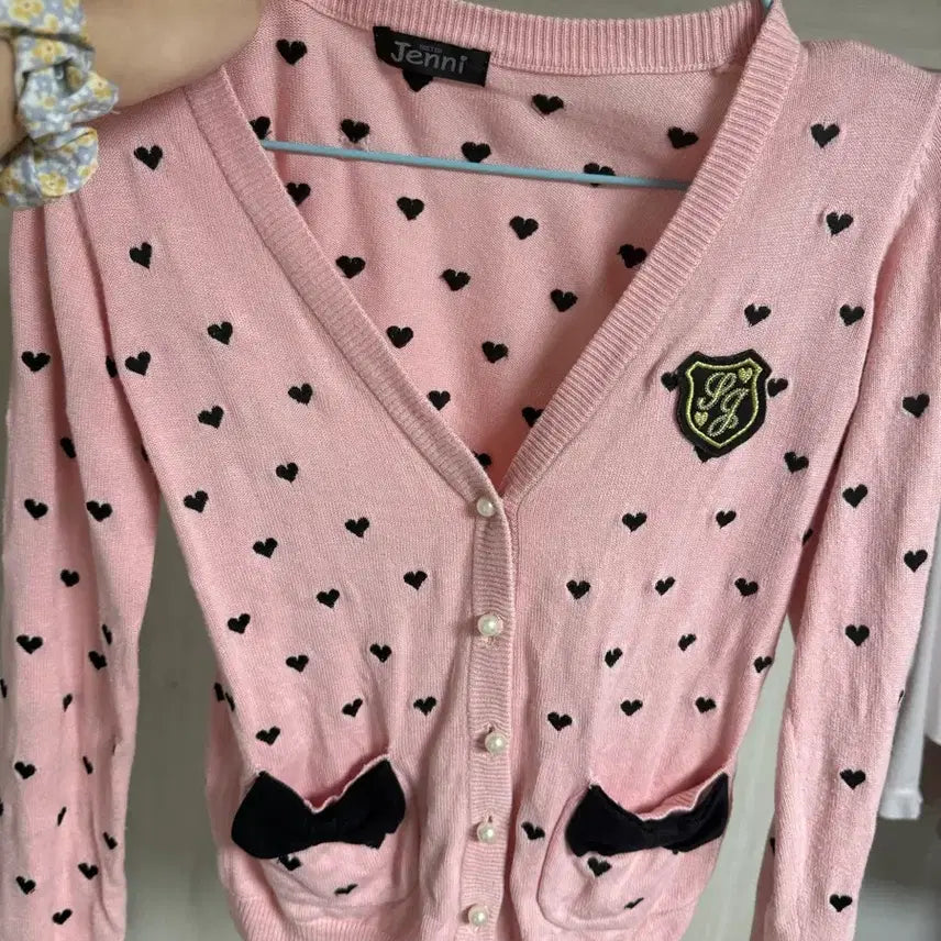 [BUNJANG] LizLisa Style Hime Gyaru Ribbon Pink Cardigan / 히메갸루 리본 핑크 가디건 리즈리사 라떼 stc 진리 빈티지 고전