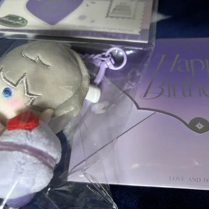 [BUNJANG] Love and Deepspace Shen Xinxun 2025 Birthday Doll + Birthday Card Set / 러브앤딥스페이스 2025 심성훈 생일인형 + 생일카드 세트