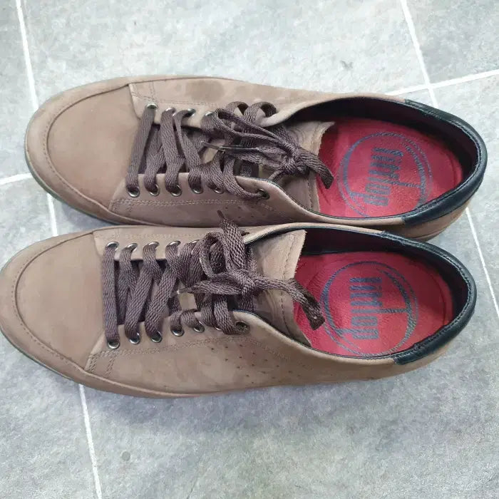 [BUNJANG] Fitflop Leather Slip-on Shoes (Size 280) / fitfiop 핏플랍 가죽 슬립온(280)