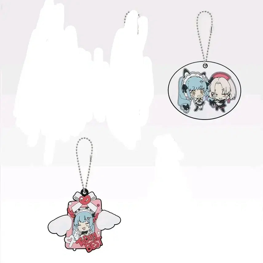 [BUNJANG] Ichiban Kuji Nikke Chapter 7 Prize I Maid Rubber Charm Set (2 Types, Sealed) / 이치방쿠지 니케 챕터7 I상 완벽한 메이드 러버참 2종 미개봉 반택가능