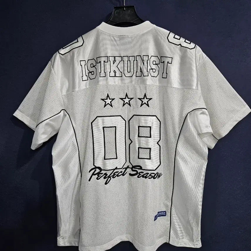 [BUNJANG] EASTKUNST Unisex Sporty Mesh Jersey White / 이스트쿤스트 화이트 남녀겸용 90~FREE 스포티 메쉬 져지
