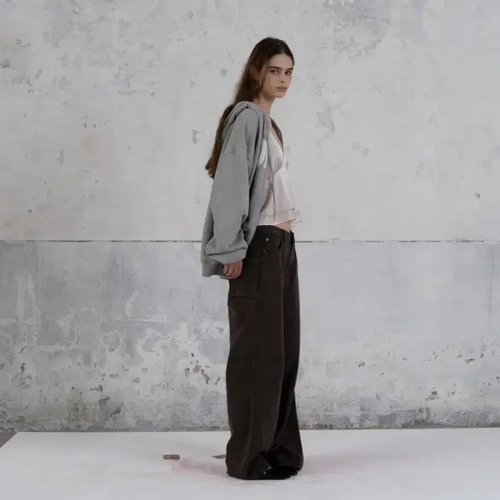 [BUNJANG] Poeto Faded Rough Oxford Pants (Size S) / 포에토 faded rough oxford pants (S 사이즈)