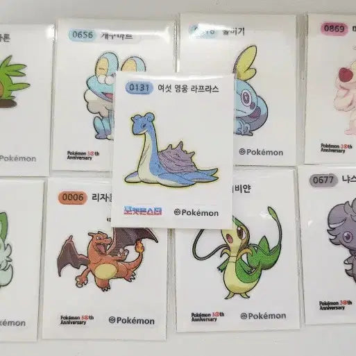 [BUNJANG] Pokemon Stickers for Trade / 포켓몬 띠부씰 교환