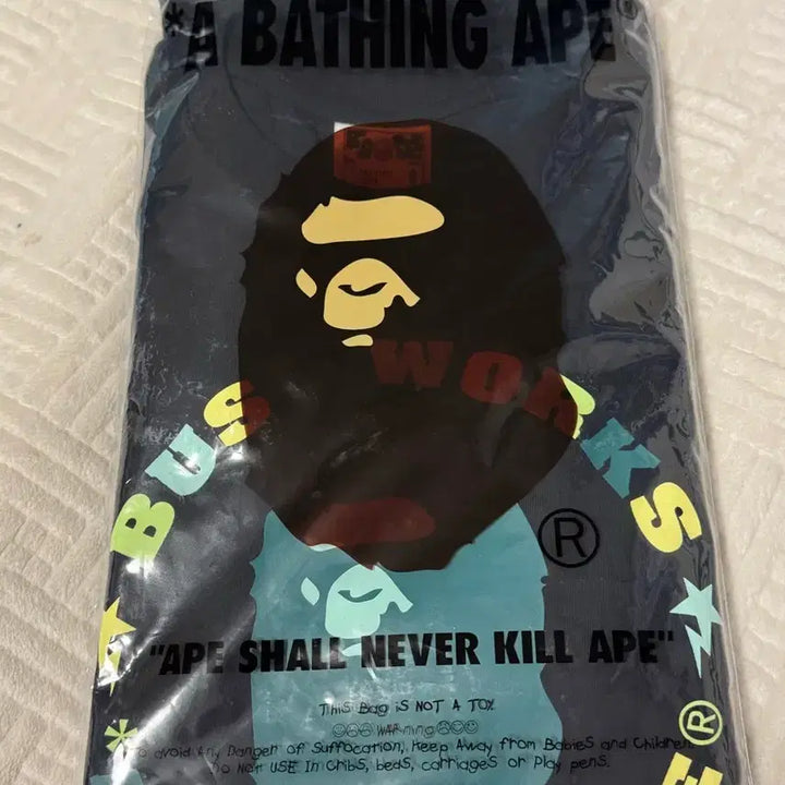 [BUNJANG] BAPE Short Sleeve T-Shirt Size S / 베이프 반팔 S사이즈 새상품 팝니다
