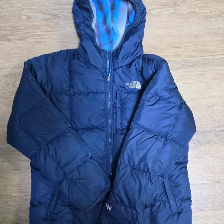 [BUNJANG] The North Face Reversible 550 Goose Down Padded Jacket XL/TG / 노스페이스 리버시블 550 구스다운 패딩 체크 후드 XL/TG
