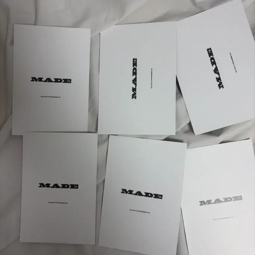 [BUNJANG] BIGBANG MADE Pamphlet Bundle Set Photocard / 빅뱅 메이드 MADE 판플렛 포토카드 일괄