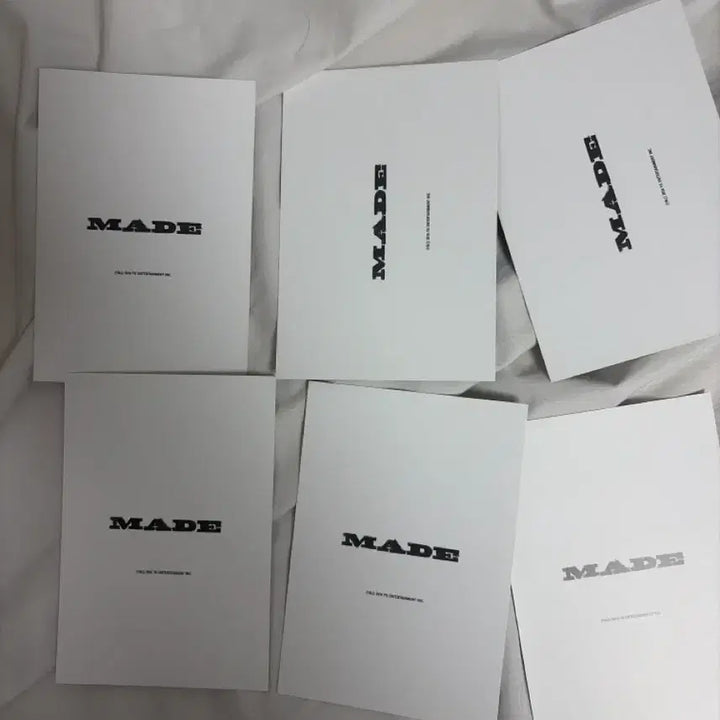 [BUNJANG] BIGBANG MADE Pamphlet Bundle Set Photocard / 빅뱅 메이드 MADE 판플렛 포토카드 일괄