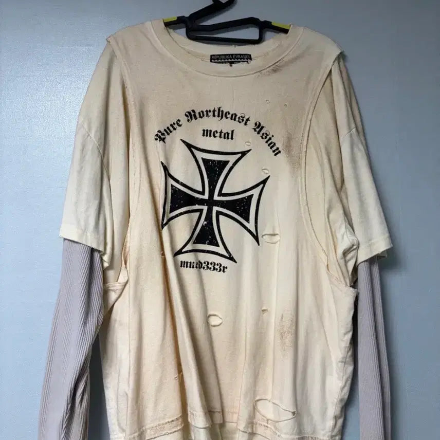 [BUNJANG] Project G/R Long Sleeve Ivory Size 1 / [1] 프로젝트지알 Project G/R 롱슬리브 아이보리