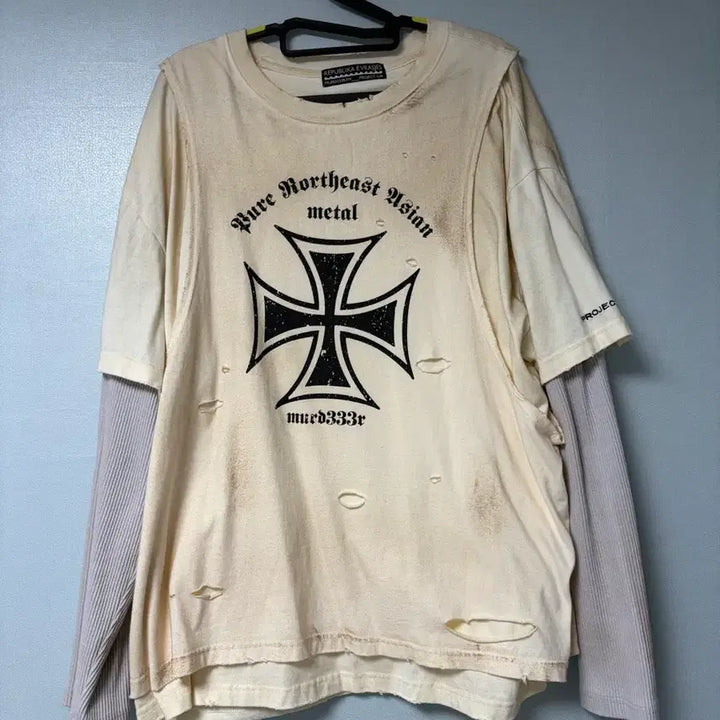 [BUNJANG] Project G/R Long Sleeve Ivory Size 1 / [1] 프로젝트지알 Project G/R 롱슬리브 아이보리