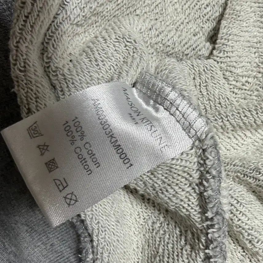 [BUNJANG] Maison Kitsuné Fox Head Sweatshirt Grey / 정품 메종키츠네 폭스헤드 맨투맨 회색