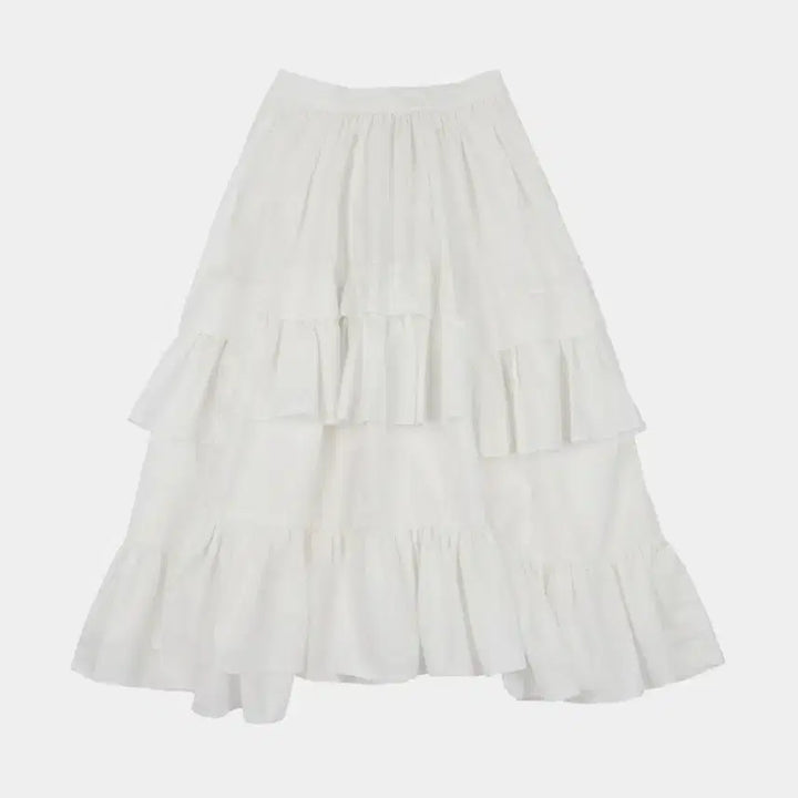 [SOLD OUT] 아유서울 러플 미디 스커트