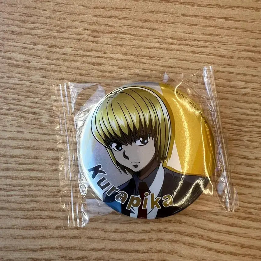 [BUNJANG] Hunter x Hunter Kurapika Suit Can Badge / 헌터헌터 크라피카 캔뱃지 수트 슈트 정장 헌헌
