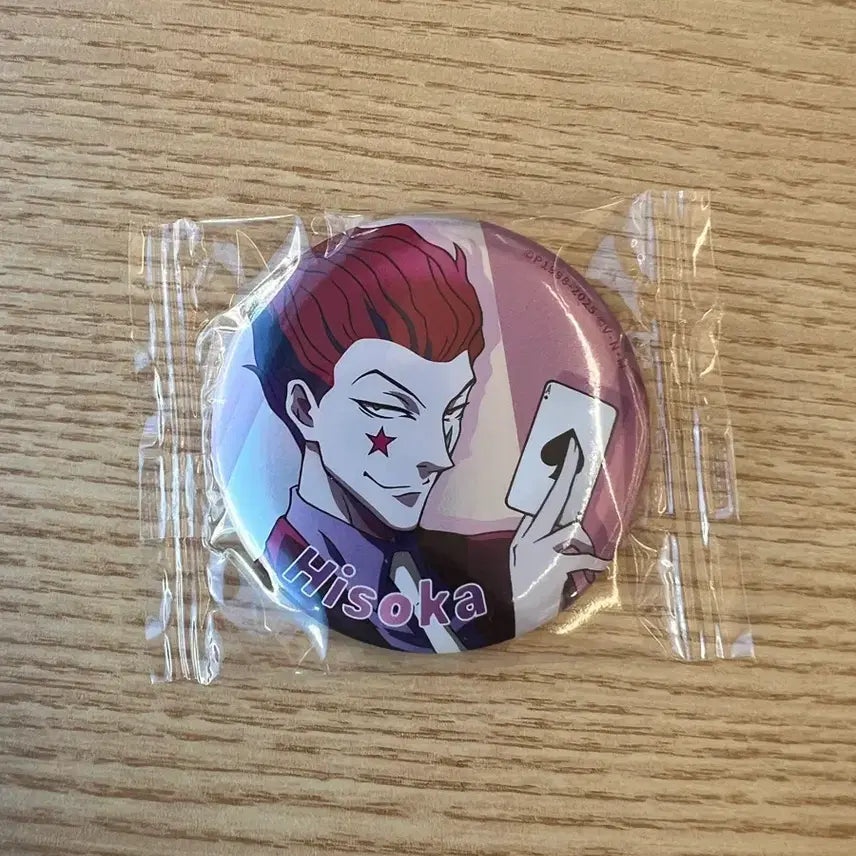[BUNJANG] Hunter x Hunter Hisoka Can Badge (Suit Ver.) / 헌터헌터 히소카 캔뱃지 헌헌 수트 정장 슈트