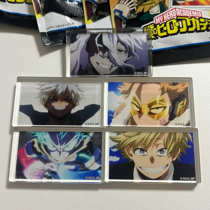 [BUNJANG] My Hero Academia Acrylic Block Bundle Set / 다이소 나의히어로아카데미아 아크릴블록 5종 일괄