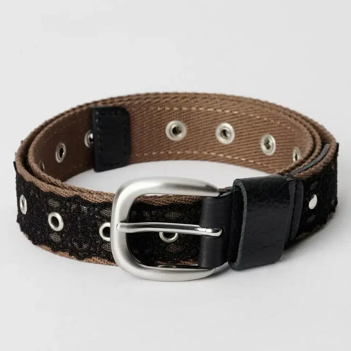 [SOLD OUT] 100) 아워레가시 3cm 레이스 벨트