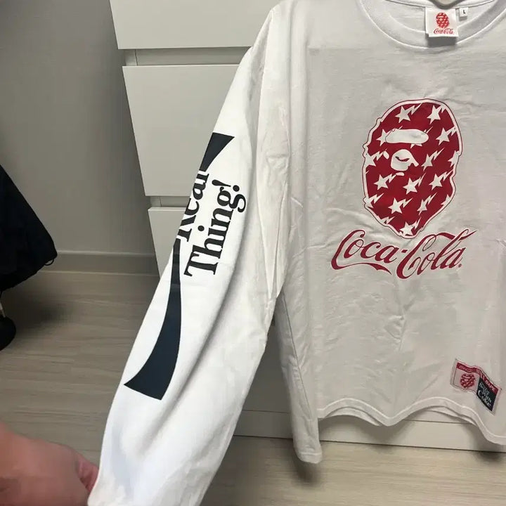 [BUNJANG] A Bathing Ape x Coca-Cola Long Sleeve T-Shirt / 베이프 코카콜라