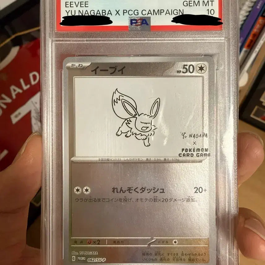 [BUNJANG] Pokemon Card Eevee PSA 10 / 포켓몬 카드 유나가바 이브이 psa 10 판매 5월까지 인하