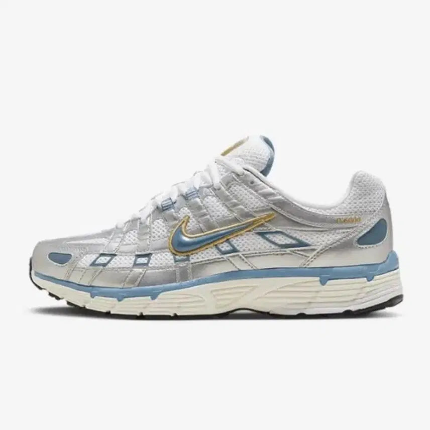 [BUNJANG] Nike P 6000 Metallic Silver/Storm White Blue Sneakers / 나이키 P 6000 메탈릭 실버 스톰 화이트 블루 HJ7246-100