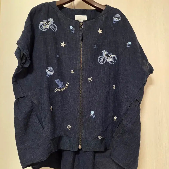[SOLD OUT] 손정완 자수 반팔쟈켓
