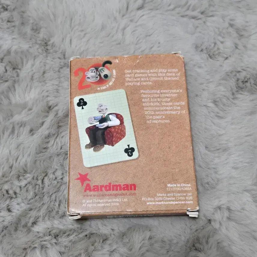 [BUNJANG] Marks &amp; Spencer Wallace &amp; Gromit Classic Card Set / Marks&amp;Spencer 월레스와 그로밋 고전 카드