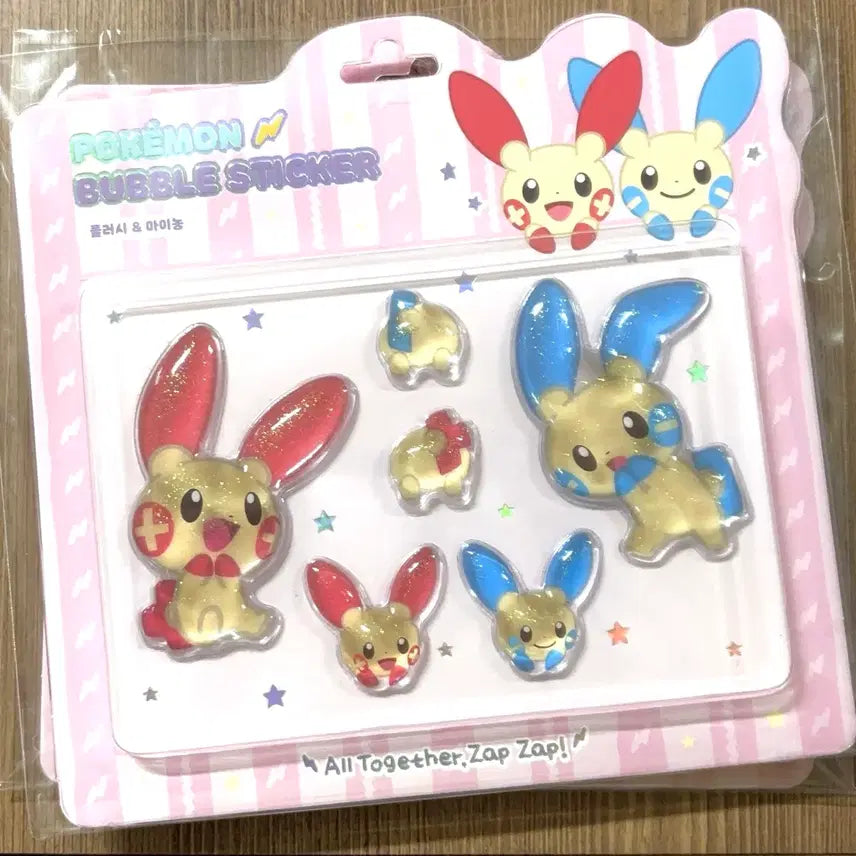 [BUNJANG] Pokemon Seongsu Pop-up Minion Bubble Sticker Goods Mascot / [포켓몬] 성수 팝업 플러시 마이농 버블스티커 굿즈 마스코트