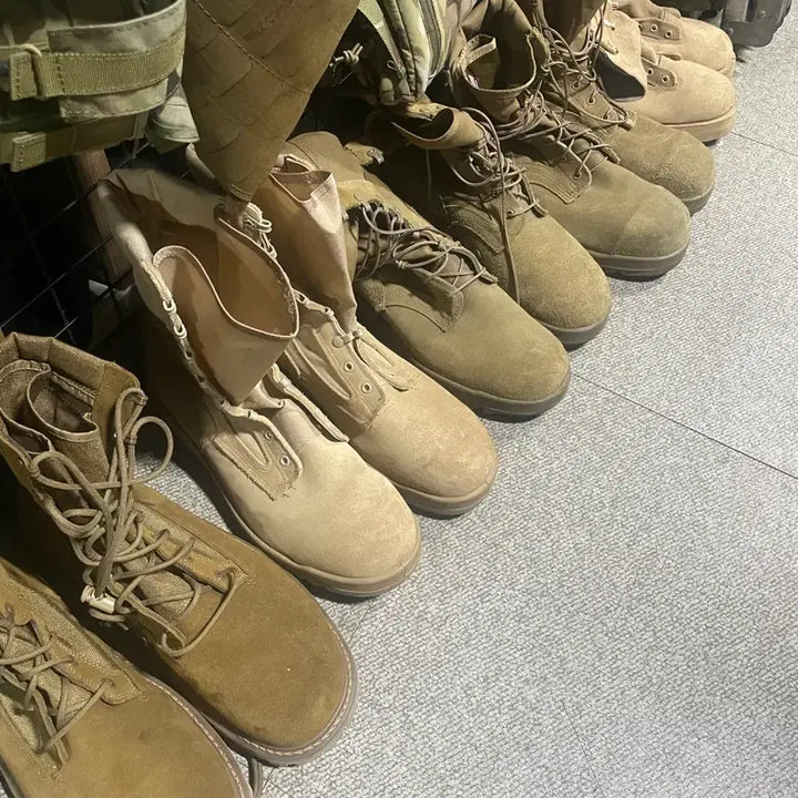 [BUNJANG] US Military All-Season Combat Boots / 미군전투화 새것 사계절