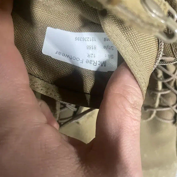 [BUNJANG] US Military All-Season Combat Boots / 미군전투화 새것 사계절