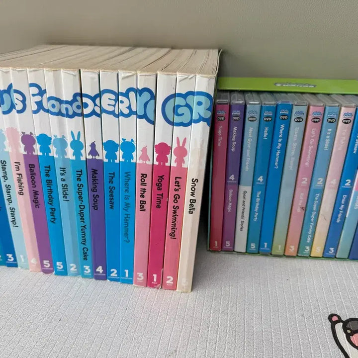 [SOLD OUT] 튼튼영어 규리앤프렌즈 전집 3세트 DVD 포함