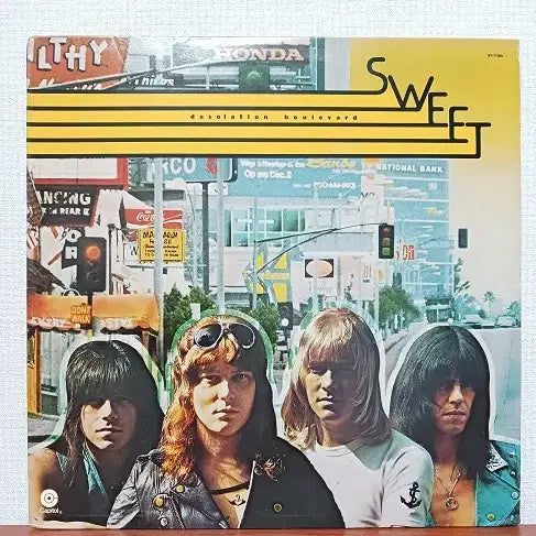 [BUNJANG] Sweet Fox on the Run 1975 US 1st Press Vinyl LP / Sweet  " Fox On The Run "