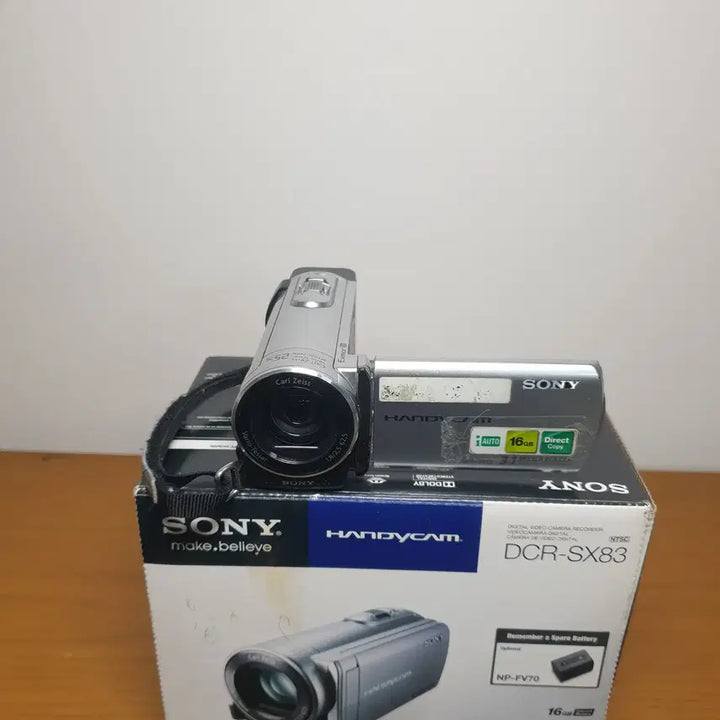 [SOLD OUT] 소니캠코더 DCR-SX83
