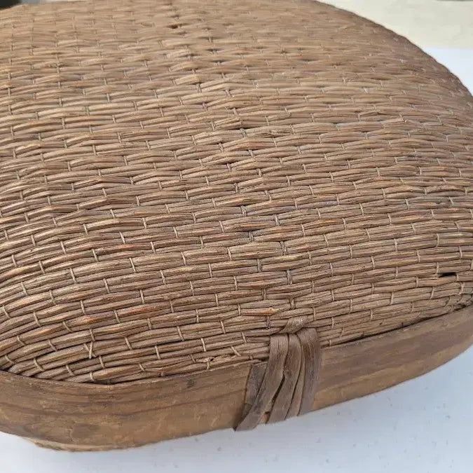 [BUNJANG] Antique Korean Traditional Woven Basket (Dongguri) / 민속품 동구리