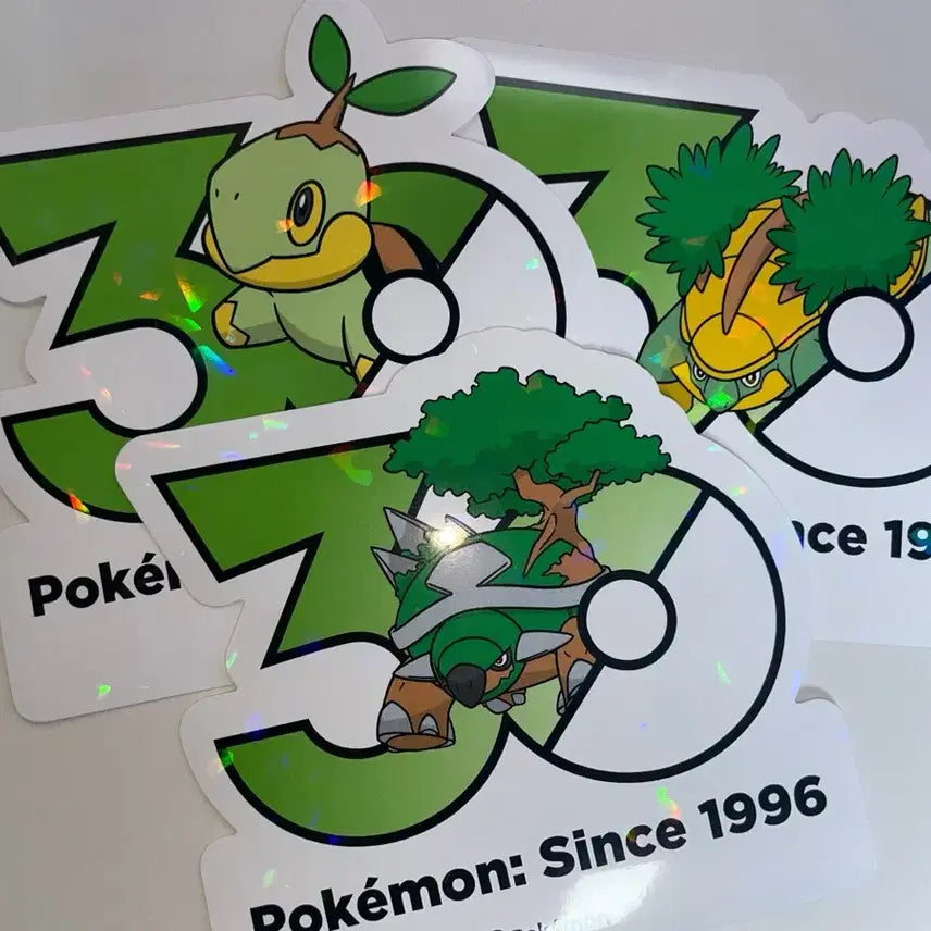 [BUNJANG] Pokemon 30th Anniversary Stickers / 포켓몬 30주년 스티커