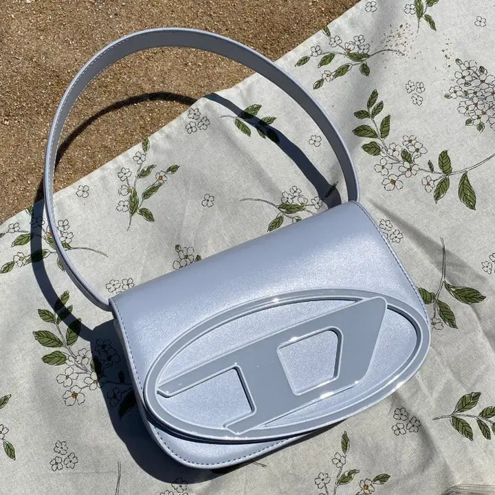 [BUNJANG] Diesel 1DR Shoulder Bag Light Blue / 디젤 1DR 숄더백 라이트블루