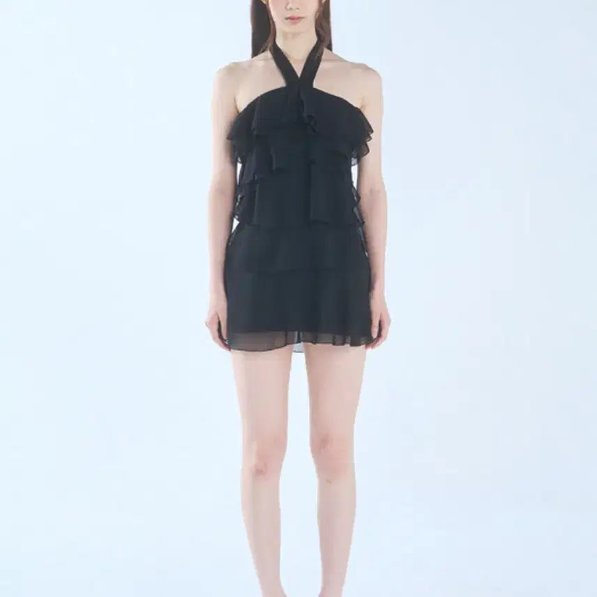 [SOLD OUT] 페인오어플레저 벌룬 원피스 블랙 s